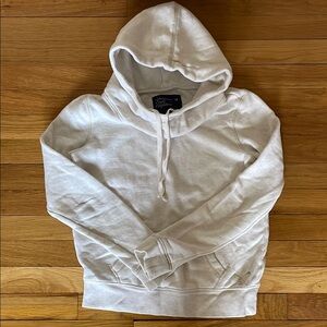 White AE Hooded Sweatshirt